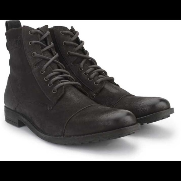 levi's lace up boots